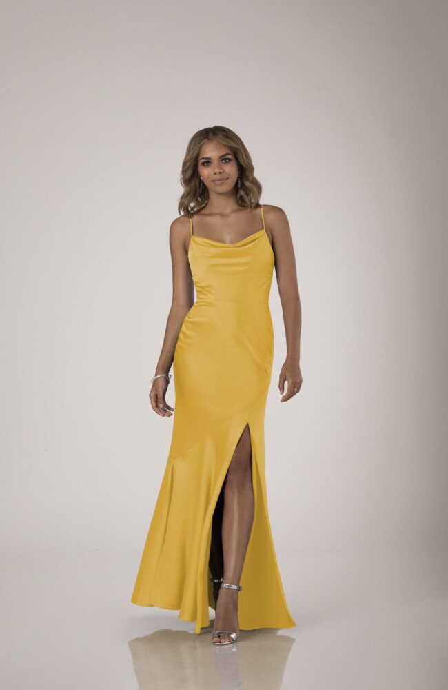 slim fit dress slacks Lina - Charmeuse | Sorella Vita