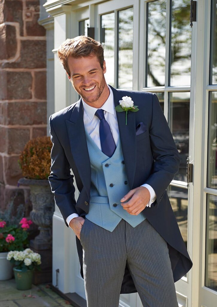 Peter Posh Forton Men's Wedding Suit Hire Limelight Occasions