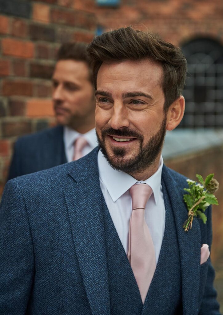 Peter Posh Shrewsbury Men's Wedding Suit Hire Limelight Occasions