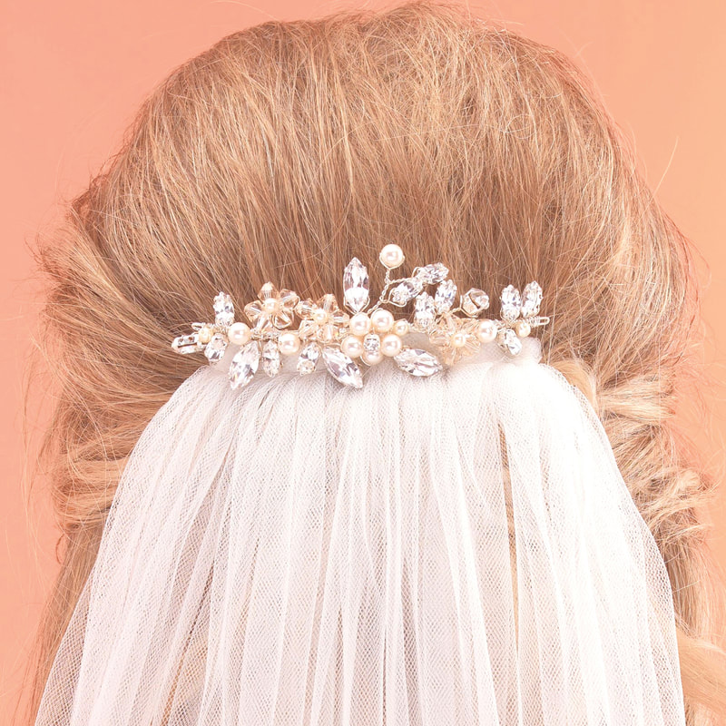 Arianna AR434 Wedding Veil Comb Limelight Occasions