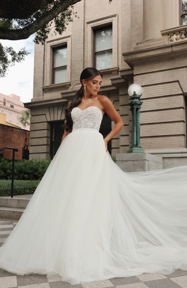 Essense of Australia D4133 Mini Wedding Dress