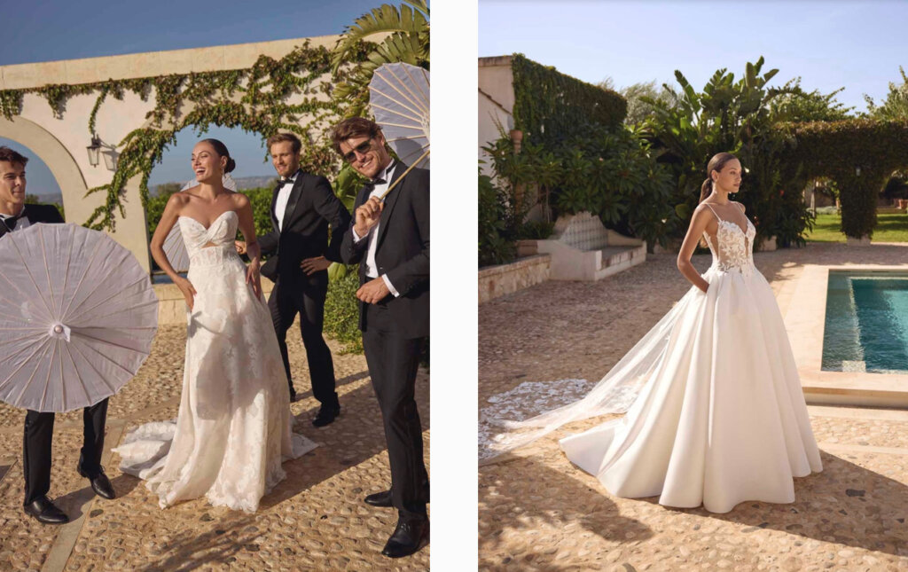 Modeca-wedding-dresses-Limelight-Occasions-Wakefield Wedding dresses near Wakefield boutique.