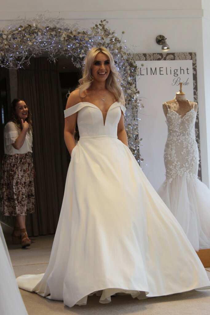 Limelight-occasions-wedding-shop-boutique-interior bridal boutique welcoming brides from Doncaster.